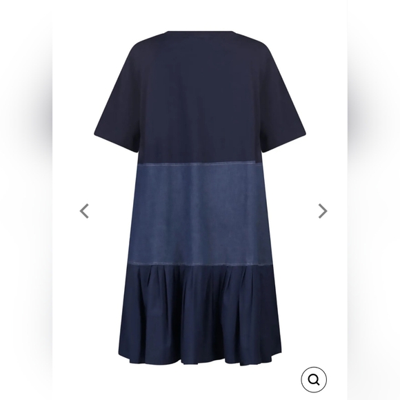 Alembika Denim Dress Size 2 (Medium) - Picture 3 of 11